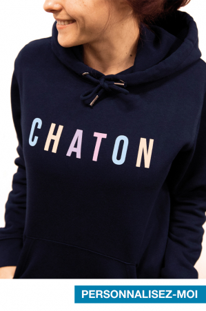 pull avec message femme