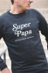 T-shirt Super papa d'enfants épuisants personalisable