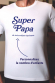 T-shirt Super papa d'enfants épuisants personalisable